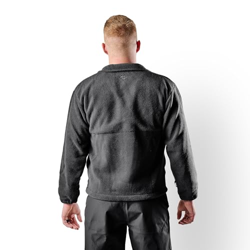 Image of Tru-Spec Men's Polar Fleece Jacket - Warm & Lightweight Outerwear for Outdoor Adventures, Versatile Casual Coat
