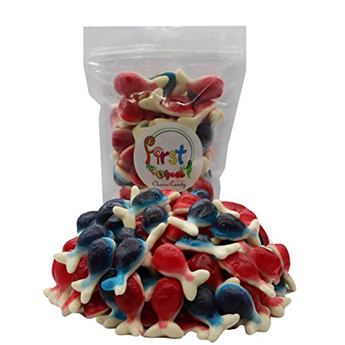 FirstChoiceCandy Jelly Filled Gummy Whales 5 Pound miniatura 3