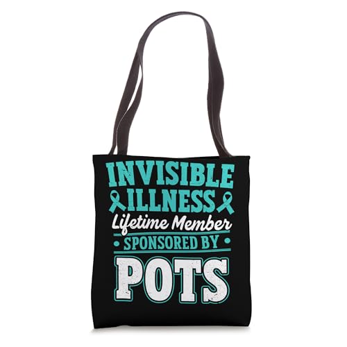 Bolso Tote POTS Warrior Postural Orthostatic Tachycardia miniatura 1