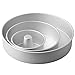 Wilton Decorator Preferred Aluminum Round Cake Pans Set, 4-Piece