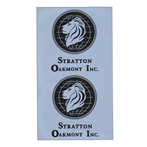 Stratton Oakmont Logo Toallas de Mano para la Cara Toalla de Microfibra Altamente Absorbente Secado rápido 27.5 'X 15.7'