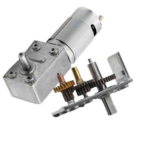 Moteur à vis sans fin 12 V CC réducteur de vitesse à angle droit JGY395 pour convoyeur - 3