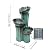 ZMG 3 Tiered Solar Powered Water Fountain with LED Lights, 22" H Blue Lotus Indoor Outdoor Freestanding Fountain with Pump, Water Feature & Water Falls for Outside Garden & Backyard Decking Décor