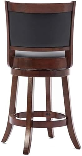 Miniatura 187 de Boraam Augusta - Silla alta giratoria de altura Negro -,Negro/Cappuccino,Negro/Cerezo,Marrón/Capuchino,Capuccino,Cereza,Cepillo de alambre