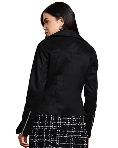 Image of Leather Retail Women's Suede Biker Jacket