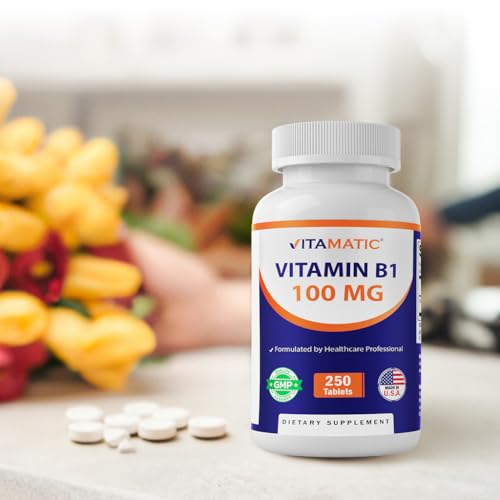 Vitamatic Vitamin B1 100 mg Tablets