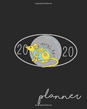 Metal Rat 2020 Planner No. 4 : Fifty Three Week