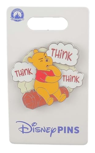 Disney Pin - Winnie Pooh - Sitting on a Log - Think Think Think