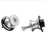 Hilo】M6 M6 Motocicleta Juego Diábolos Aluminio para Tracer 700 Tracer 900 Plata