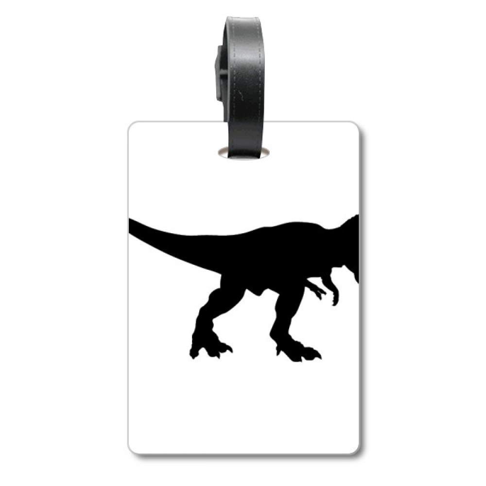 Plaque dinosaure black bones d'identification pour chien, chat et chiot - 5
