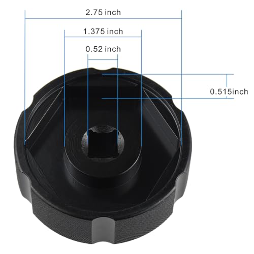 Image of 41mm + 46mm Steel Rear Wheel Axle Nut Socket Tool for Ducati all 748 848 916 996 998 MH900 Multistrada with single sided swingarm Monster S2R S4R S4RS 796 1100 Hypermotard 796 1100 Streetfighter 848