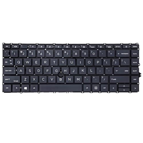 WWGTMC Replacement Keyboard for HP EliteBook 840 G7 G8,745 G7 G8, 845 G7 G8, ZBook Firefly 14 G7 G8 Series Laptop,EliteBook 840 845 745 G7 G8 Keyboard US Layout with Backlit