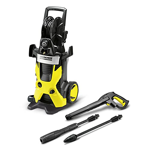 Karcher K 5 Premium 2000 Psi 1.4 Gpm Electric Power Induction Pressure Washer With Vario Power & Dirtblaster Spray Wands & Water Suction Hose With Filter For Karcher Electric Power Pressure Washers #TOP2