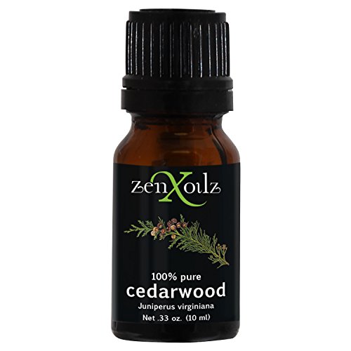 ZenXoilz 100% Pure Atlantic Cedarwood Essential Oil 10ml