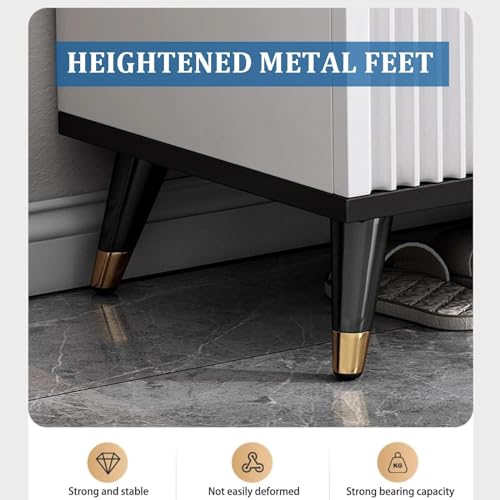 Banc à chaussures caché pour libérer de l'espace dans votre entrée - 7