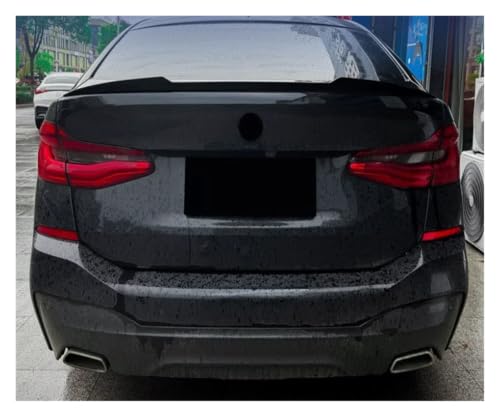 Aileron arrière série 6 GT G32 becquet coffre ABS noir style M4 modification - 6