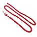 SPYMINNPOO 2m Horse Lunge Line Sturdy Anti Breakage Rope with Hook for Walking Handling, PP Stainless Steel Material (Red)