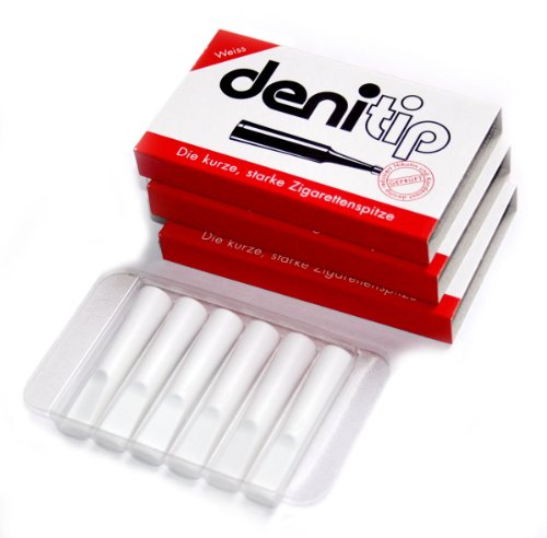 Denicotea DENITIP Cigarette Holder from Color White - 18 Holders