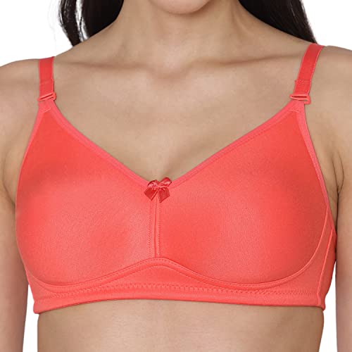 Image of Tweens - Non Padded Bra - Cotton Rich Fabric - Spacer Cups - Full Coverage, Multiway Straps, Wirefree, Seamless T-Shirt Bra