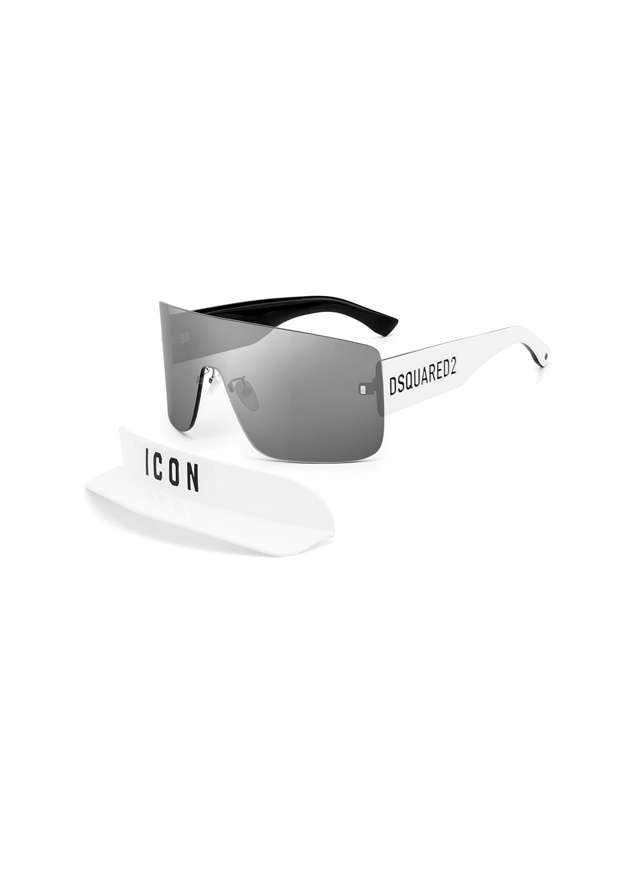 DSQUARED2 ICON サングラス ホワイト/グレー DSQUARED2 ICON サングラス ホワイト/グレー