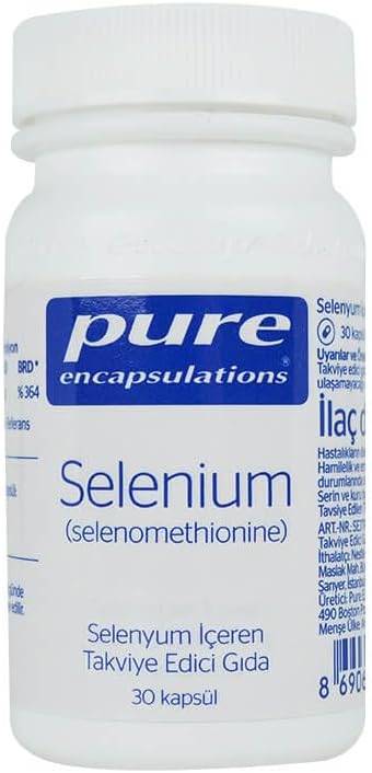 Pure Encapsulations Selenium 200 Mcg 30 Kapsül