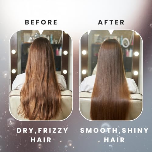 Image of Professional Lustro Wash Daily Radiance Shampoo | Argan Oil Shampoo for Hair Growth, Dry, Frizzy & Damaged Hair | SLS /SLES & Paraben Free | Professional Salon Shampoo | 250ml