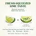 True Lime, Unsweetened Crystallized Lime (Pack of 2 Boxes, Total 64 Individual Packets)