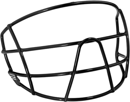 Rawlings JR Quick Connect Faceguard Approved for Baseball/Softball (Black)