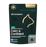 VetriScience Veterinary Strength Calm & Confident Chews, 45 Count