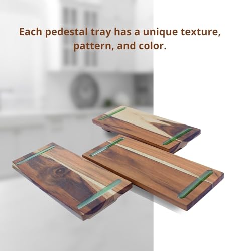 Dg Home & More Teak Wood - Bathroom Tray For Soap And Lotion thumb #5