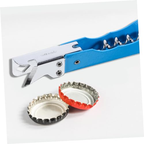 Ouvre-bouteille avec tire-bouchon accessoire bière vin pack de 5
