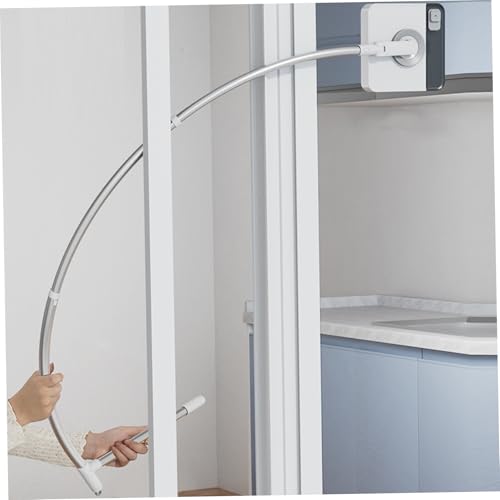 Apartment Window Cleaner, 51inch High-Rise Window Squeegee with Extension Pole,