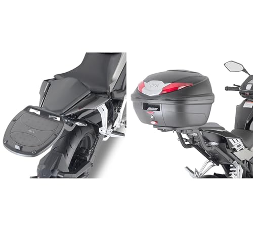 Baúl Givi B360N2 negro 39L soluciona el espacio en tu CFMOTO 300 NK 2