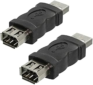 eightNice Firewire IEEE 1394 6 Pin Female to USB Male Adaptor Convertor2pcs