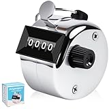 Anyongora Contador de clic, color plateado