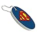 GRAPHICS & MORE Superman Classic S Shield Logo Floating Keychain Oval Foam Fishing Boat Buoy Key Float