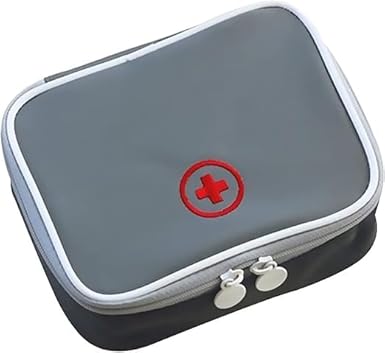 Rood binnentasje etui voor ehbo-tassen met klittenband en rits kopen