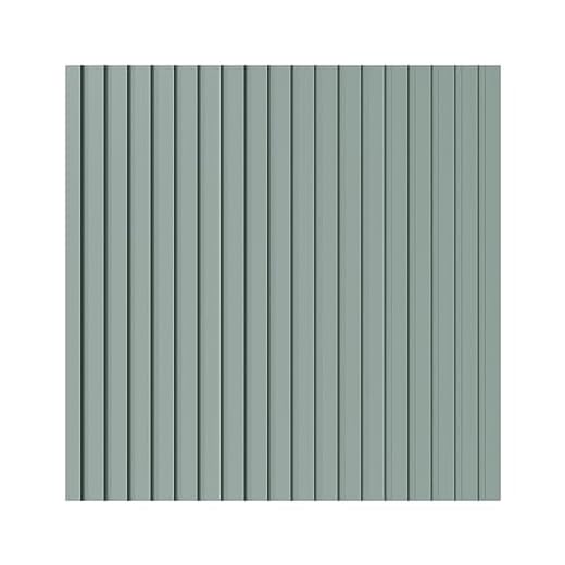 Painel Ripado EVA Laminado Autocolante 10cm Play Verde | Valor Do Metro