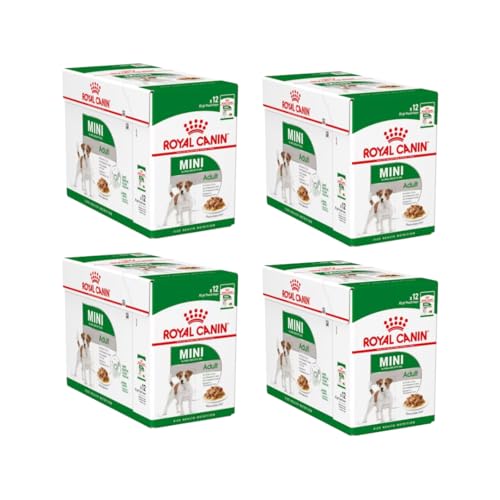 Royal Canin Mini Adult in Salsa 4x85g Alimento per Cani