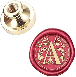 CRASPIRE Wax Seal Stamp Head Letter B Removable Sealing Brass Stamp Head for Creative Gift Envelopes Invitations Cards Decoration
