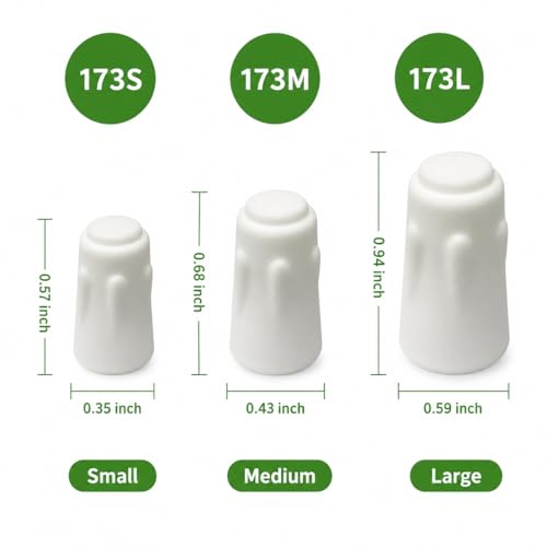Image of Ceramic Wire Nuts 75PCS, Porcelain Wire Connectors 18-8 AWG, High Temp Wire Connectors, Heat Resistant Wire Caps for Oven Repair, Furnace, Heater & HVAC Applications