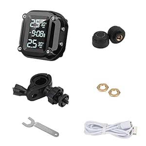 Goolrc TPMS Reifendruck Kontrollsystem Motorrad
