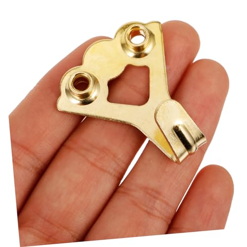Image of 120pcs Heavy-Duty Picture Frame Hangers Kit Wall Hooks for Easy Hanging of Photos Artwork Clocks and Decorations Drywall Hardware Included