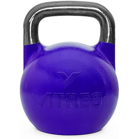 ATREQ Competition Pro Grade Kettlebells - 8KG > 36kg - Perfect for CrossFit Boxes, Commercial Gyms, PT Studios. (28KG) Cover