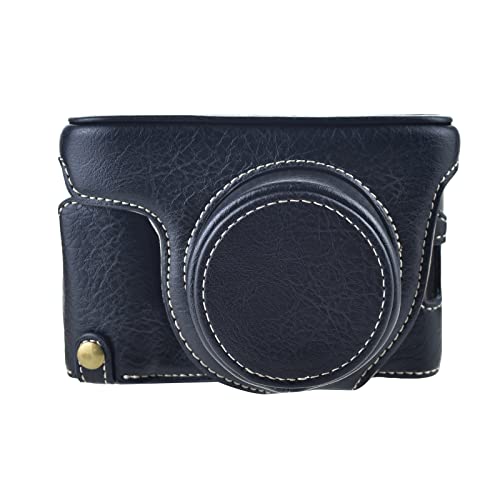 Funda para cámara Rieibi X100V cuero retro negro miniatura 2