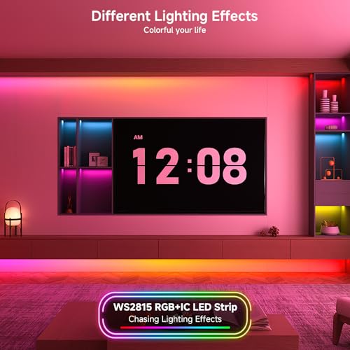Tira LED WS2815 SEZO 16.4 ft 300 LEDs RGB Flexible miniatura 6