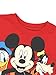 Mickey Mouse Clubhouse Boys Short Sleeve Tee (3T, Red)