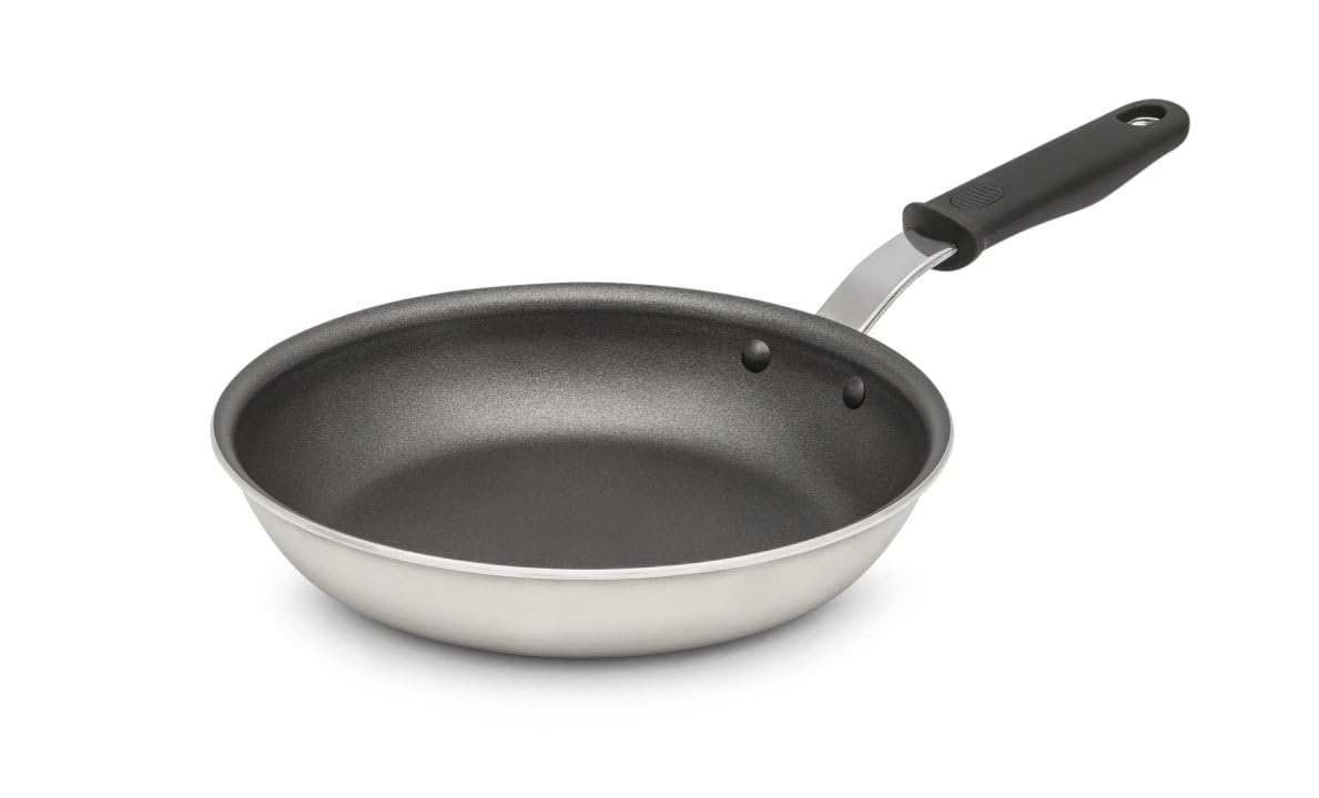 8" Wear-Ever® Non-Stick Aluminum Frying Pan w/Hollow Silicone Handle by Vollrath – Check Images, Model 672408