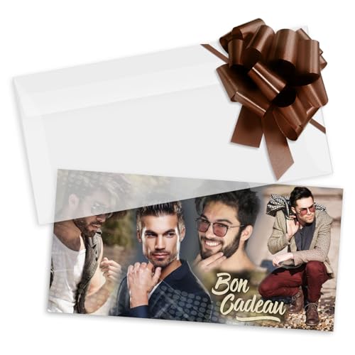 Bons cadeaux pour magasins de mode masculine : gâtez vos proches avec le kit de 25 formulaires