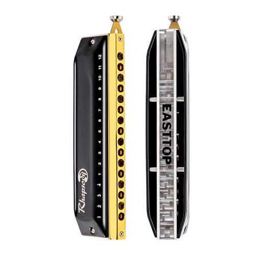 East Top RHAPSODY-16-C Upgrade Rhapsody Chromatic Harmonica 16 Hole 64 Tone Key Of C cover